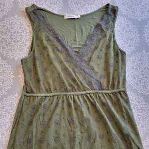 Olive Green Ricki's top